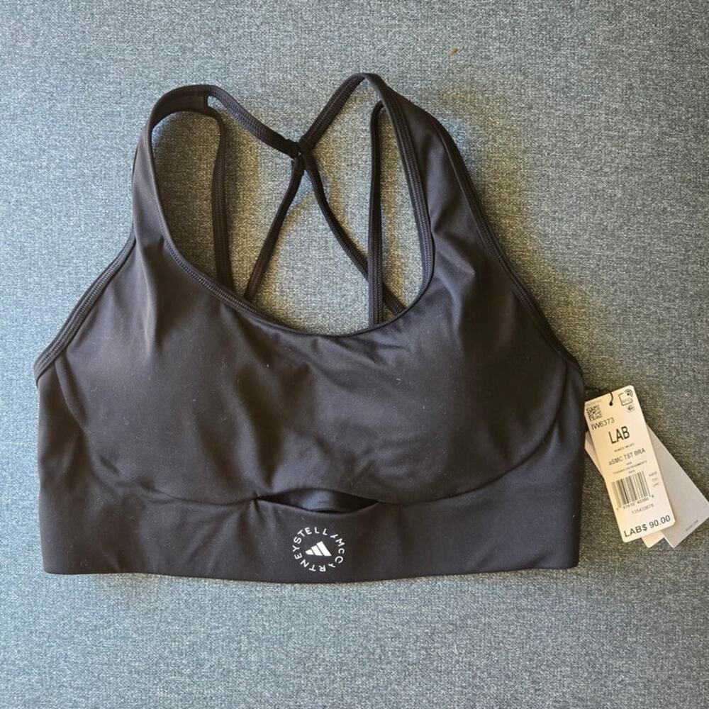 NWT Adidas by Stella McCartney Strappy Sports Bra Size L AB